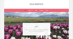 Desktop Screenshot of leilawakefield.com